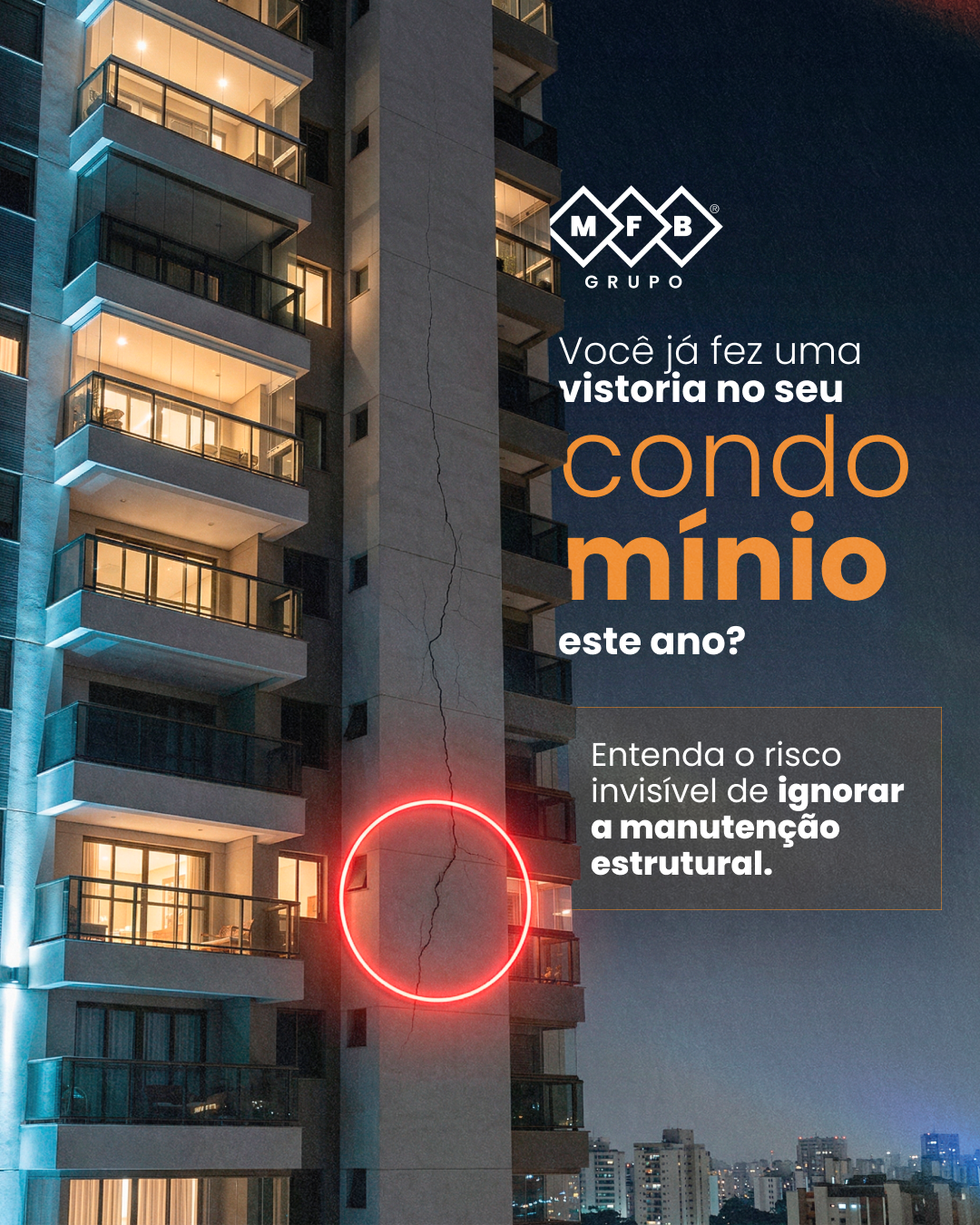 VOCÊ JÁ FEZ JÁ FEZ UMA VISTORIA NO SEU CONDOMÍNIO ESTE ANO?