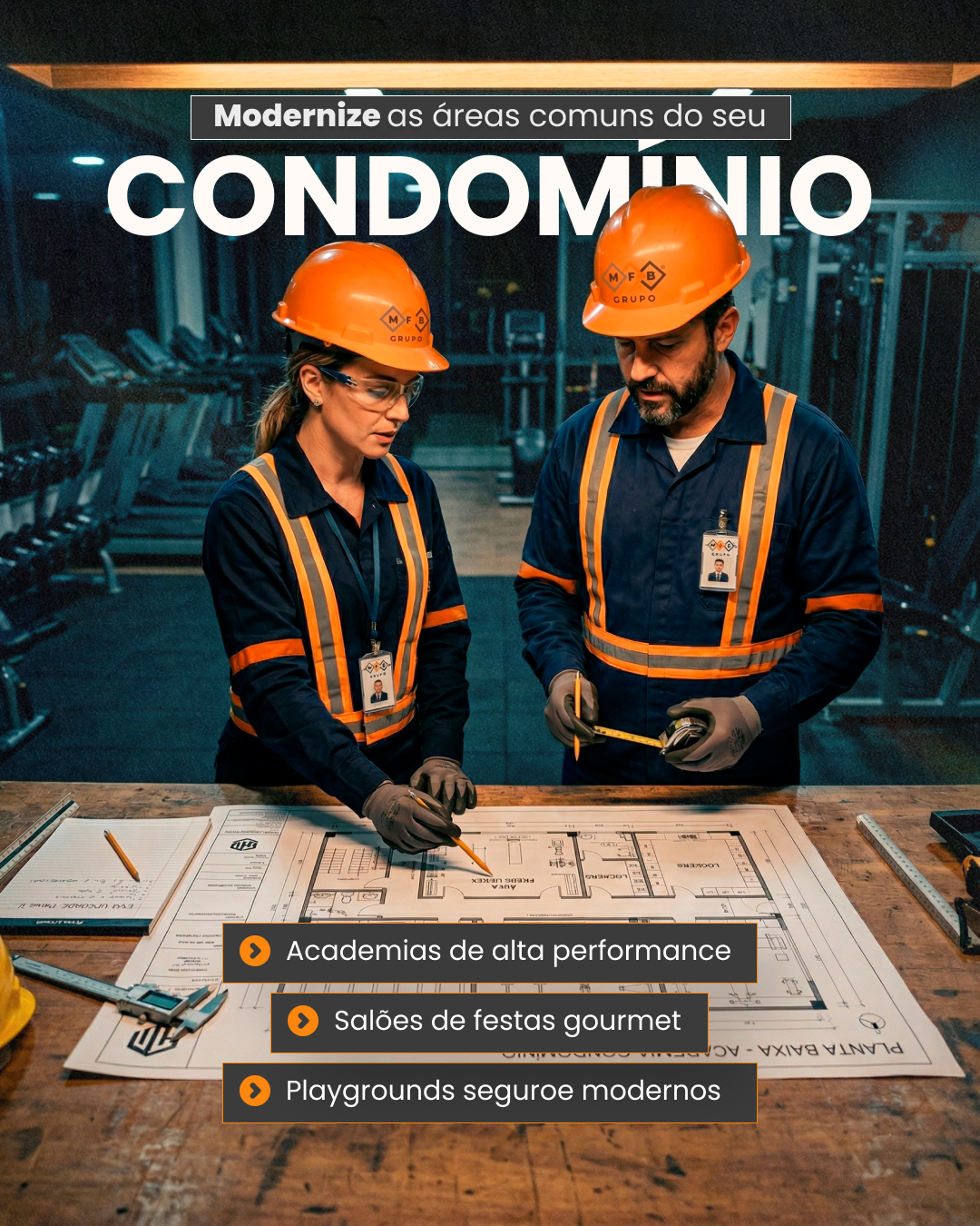 Modernize as áreas comuns do seu condomínio